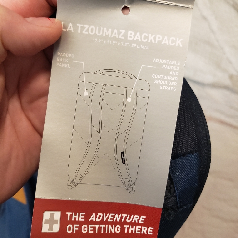 Nwt swiss tech laptop backpack - Picture 4 of 11